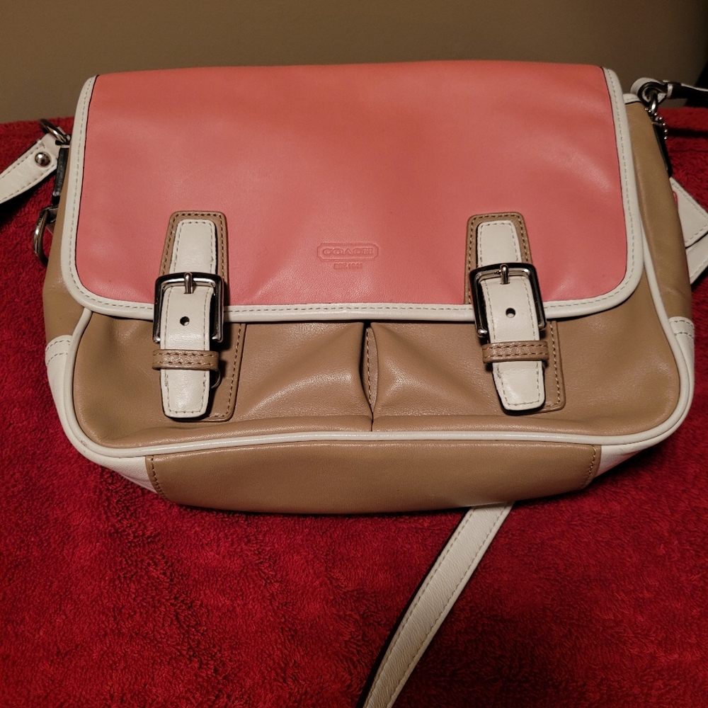 Coach Tri-tone Crossbody